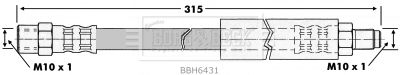 BORG & BECK Тормозной шланг BBH6431